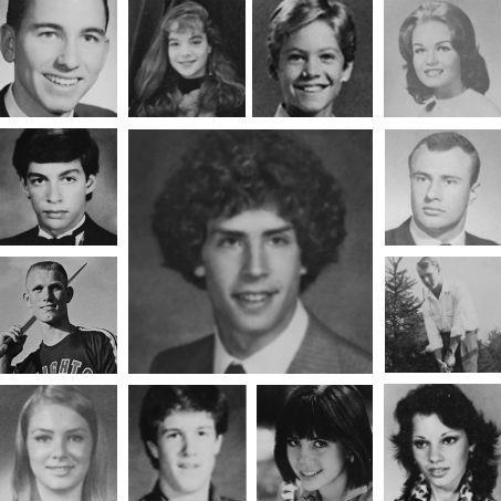 High School Reunion Yearbook Photos
