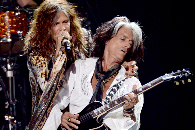 Steven Tyler and Joe Perry of Aerosmith