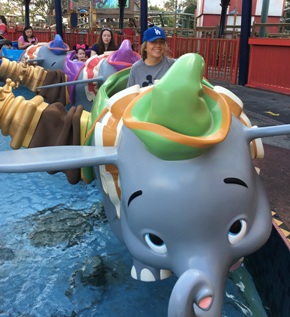 Dumbo the Flying Elephant Ride at Disney World
