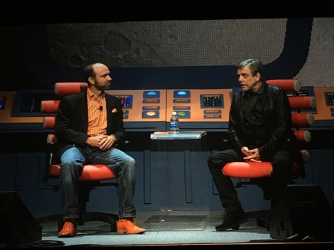 Joe Pulizzi and Mark Hamill at Content Marketing World 2016