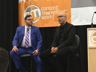 Mitch Joel and Jay Baer at Content Marketing World 2016