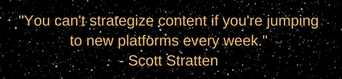 Scott Stratten Quote from Content Marketing World 2016