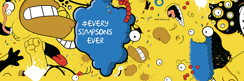 Every Simpsons Ever FXX Art