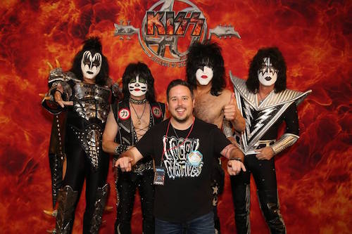 Jason Miller with KISS