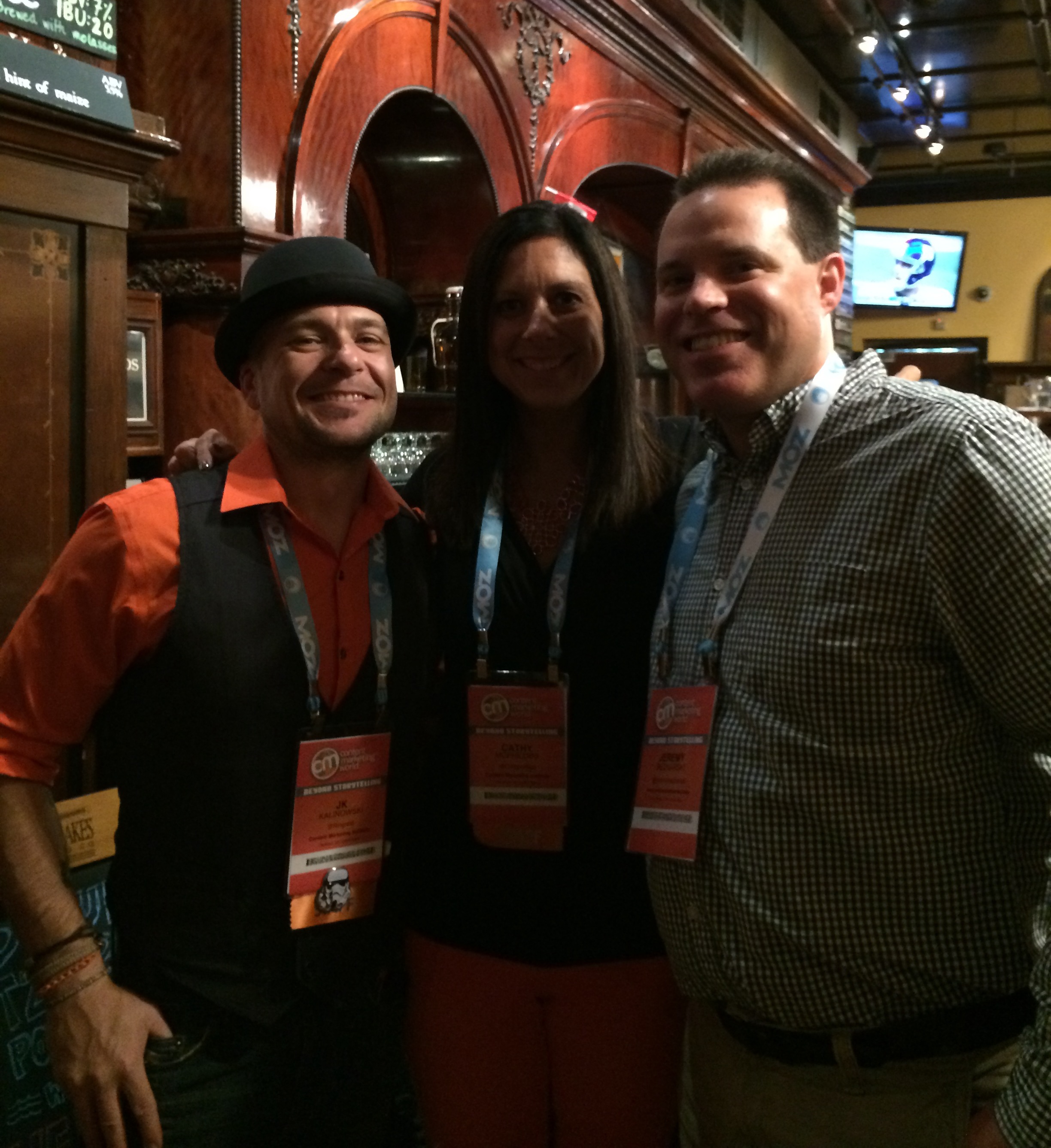 Jeremy with Joe Kalinowski and Cathy McPhillips