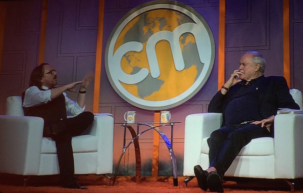 Robert Rose Interviewing John Cleese at Content Marketing World 2015