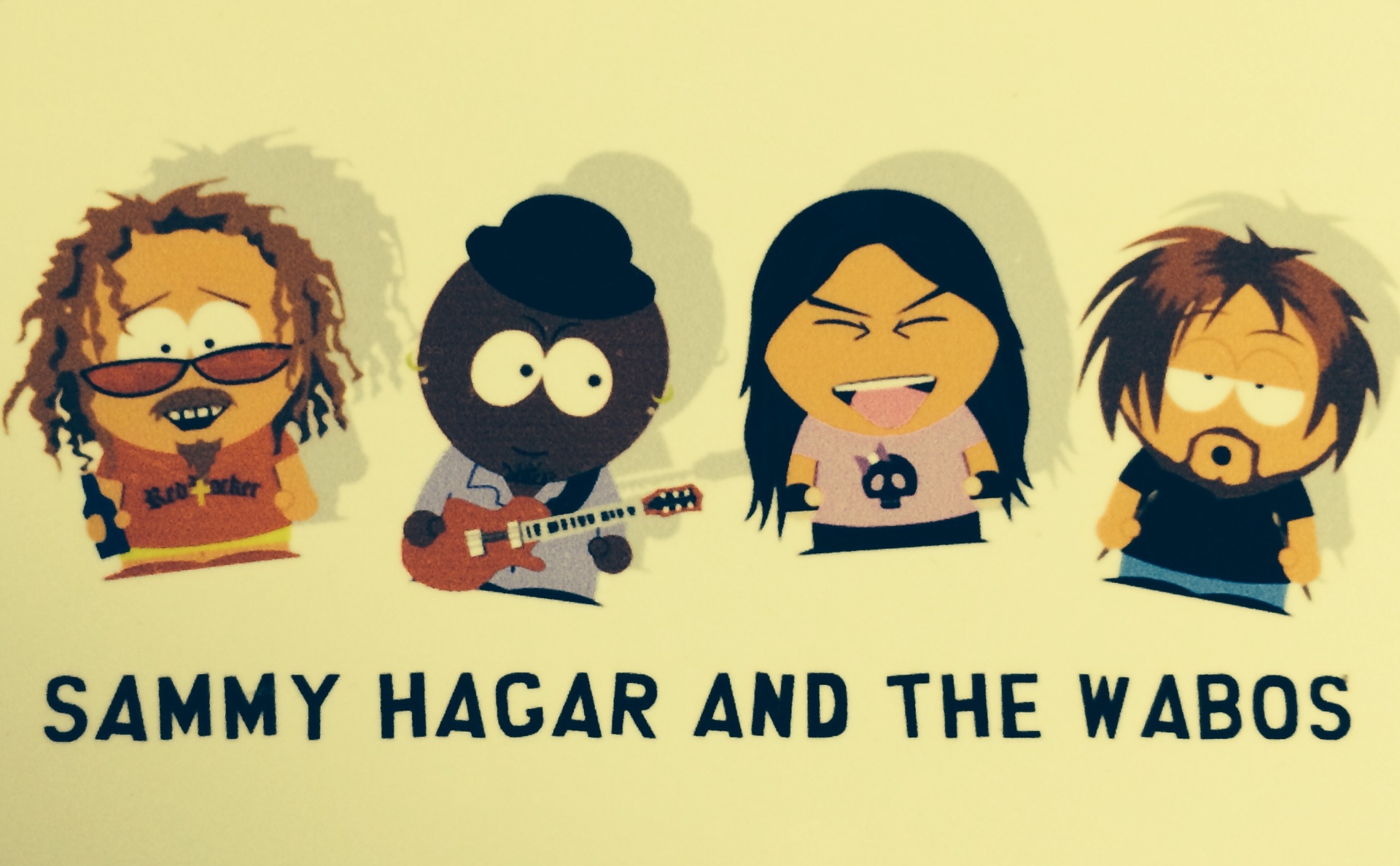 Sammy Hagar and the Waboritas - South Park Style