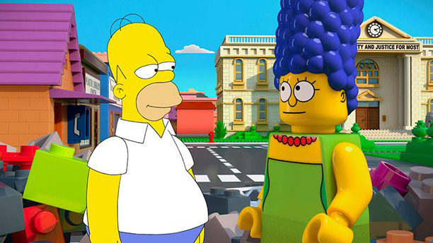 Simpsons Legos