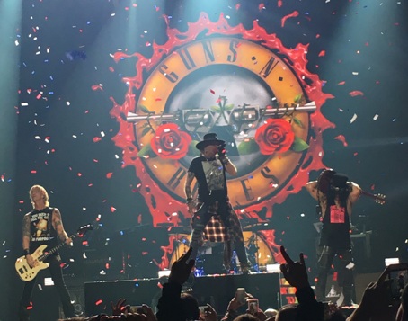 Guns n' Roses in Concert in Cleveland