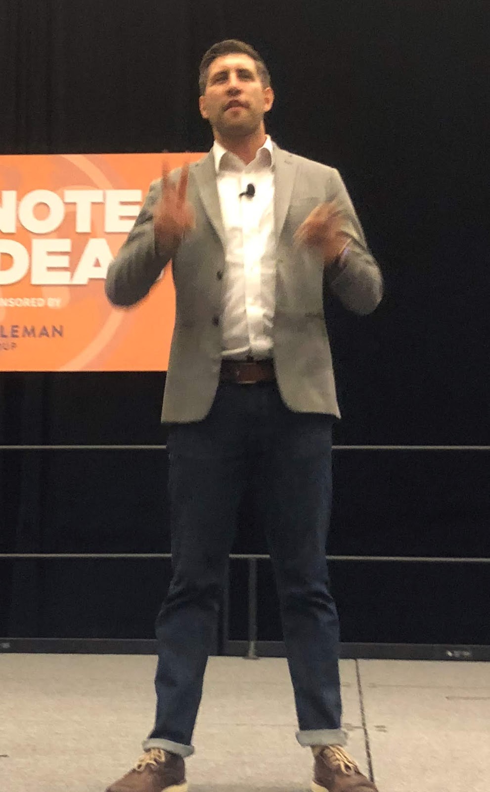 Jay Acunzo at Content Marketing World 2018