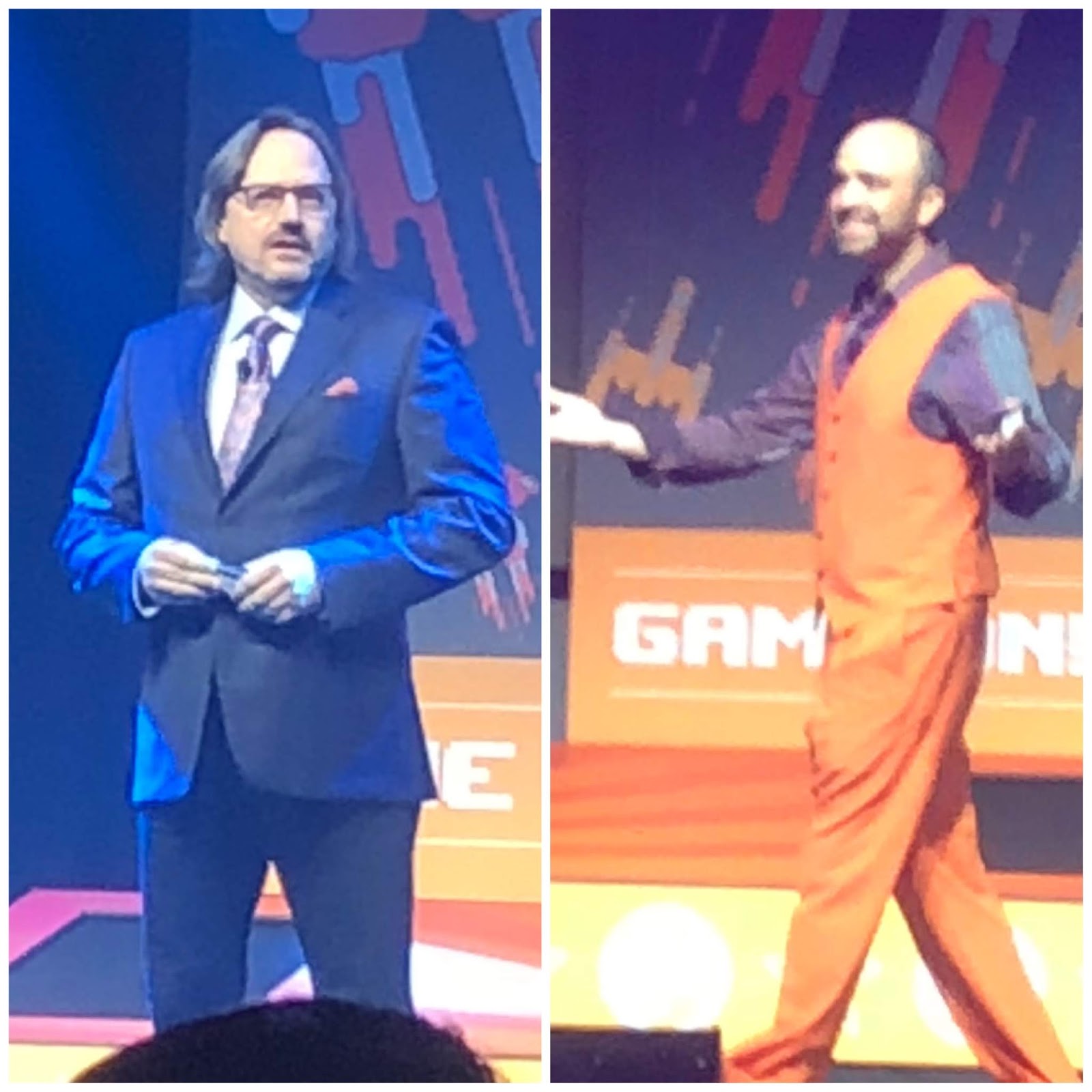 Robert Rose and Joe Pulizzi at Content Marketing World 2018