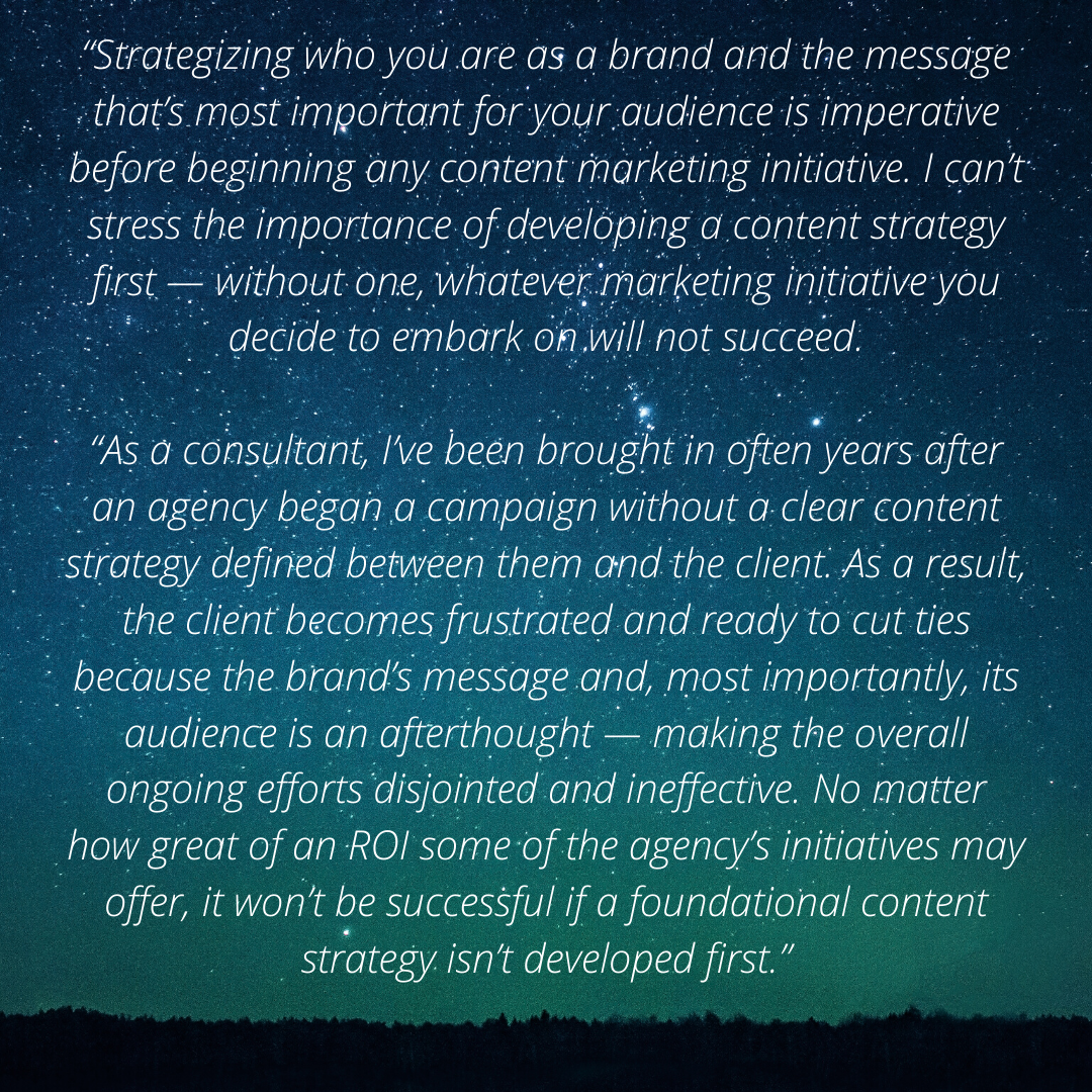 Beth Kapes Content Marketing Strategy Quote